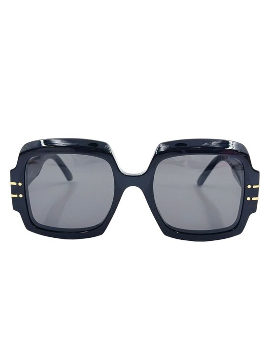 Dior Signature S1u Acetate Black Sunglasses Gold Eyewear